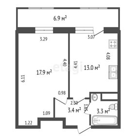 Квартира 37,6 м², 1-комнатная - изображение 1