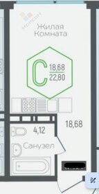 23 м², квартира-студия 5 000 000 ₽ - изображение 31