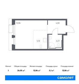 26,1 м², квартира-студия 9 759 622 ₽ - изображение 10