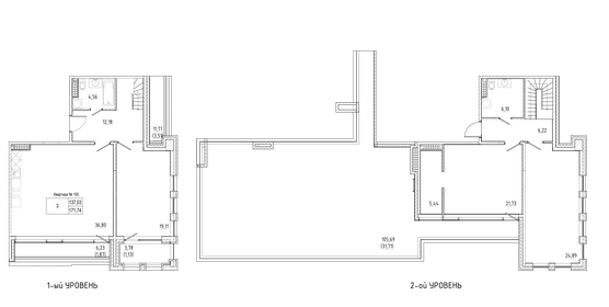 130,1 м², 4-комнатная квартира 52 000 000 ₽ - изображение 123