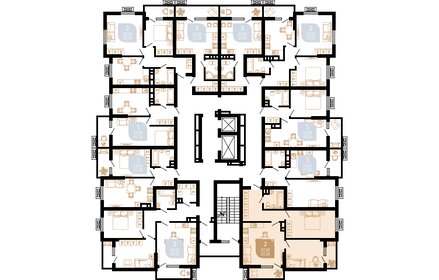 64,6 м², 2-комнатная квартира 10 804 860 ₽ - изображение 26