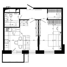 Квартира 55,4 м², 2-комнатная - изображение 2