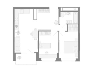 Квартира 60,1 м², 3-комнатная - изображение 2