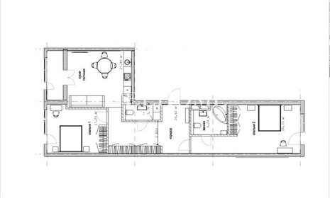 Квартира 99,7 м², 3-комнатная - изображение 1