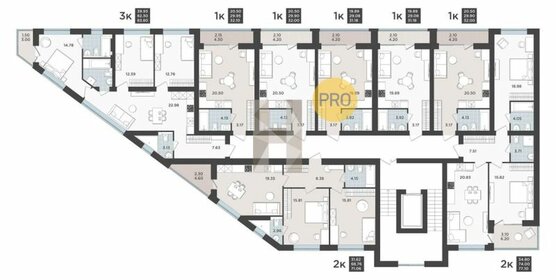 Квартира 82,3 м², 3-комнатная - изображение 1