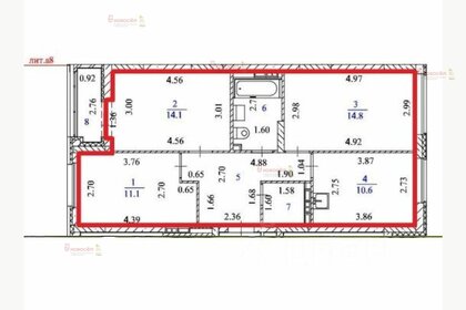 Квартира 67 м², 3-комнатная - изображение 1