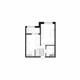 35 м², 1-комнатная квартира 2 200 000 ₽ - изображение 23