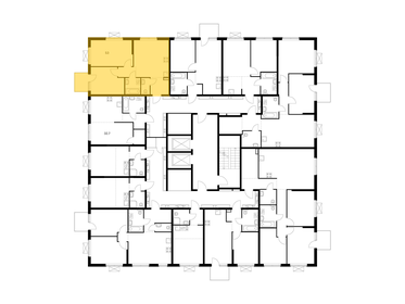 53,8 м², 2-комнатная квартира 8 758 640 ₽ - изображение 38