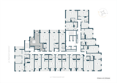 50,4 м², апартаменты-студия 7 350 000 ₽ - изображение 39