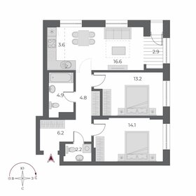 79,2 м², 4-комнатная квартира 10 250 000 ₽ - изображение 153