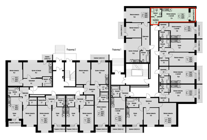 15 м², квартира-студия 1 800 000 ₽ - изображение 94