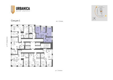 65,5 м², 4-комнатная квартира 10 448 800 ₽ - изображение 26