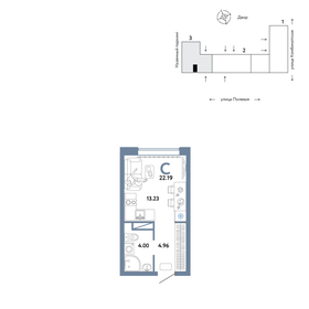 16 м², квартира-студия 2 500 000 ₽ - изображение 103