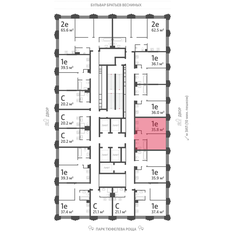 Квартира 35,8 м², 1-комнатная - изображение 2