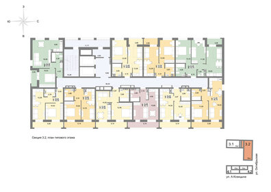 40,3 м², 2-комнатная квартира 2 500 000 ₽ - изображение 92