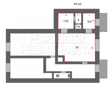 40 м², помещение свободного назначения - изображение 3