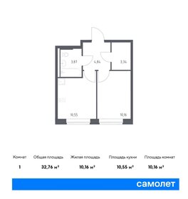 30,5 м², 2-комнатная квартира 7 500 000 ₽ - изображение 85