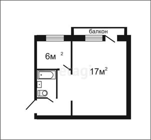 30 м², 1-комнатная квартира 1 900 000 ₽ - изображение 61