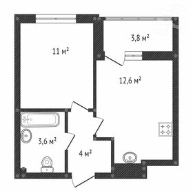 Квартира 31,2 м², 1-комнатная - изображение 1