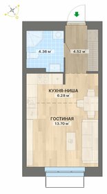 Квартира 28,9 м², студия - изображение 1