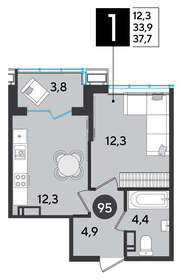 146,5 м², 4-комнатная квартира 20 466 050 ₽ - изображение 78