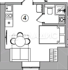 23,3 м², квартира-студия 15 800 000 ₽ - изображение 100