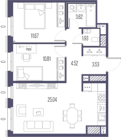 60 м², 2-комнатная квартира 23 500 000 ₽ - изображение 89