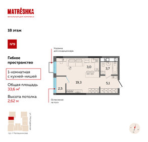20 м², квартира-студия 3 100 000 ₽ - изображение 72