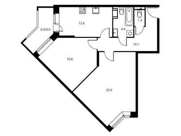 73,2 м², 2-комнатная квартира 11 861 400 ₽ - изображение 25