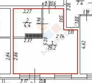 Квартира 25,7 м², студия - изображение 1