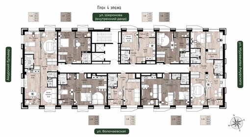 Квартира 41,5 м², 1-комнатная - изображение 2
