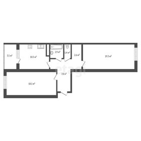 80,7 м², 3-комнатная квартира 7 500 000 ₽ - изображение 99