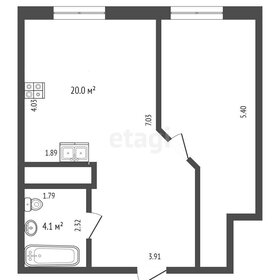 Квартира 42,4 м², 1-комнатная - изображение 2