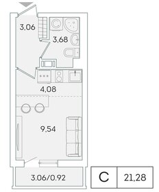 47 м², 2-комнатная квартира 35 767 000 ₽ - изображение 34