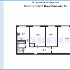 Квартира 62 м², 3-комнатная - изображение 2