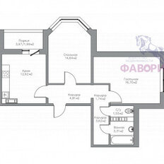 Квартира 61 м², 2-комнатная - изображение 5