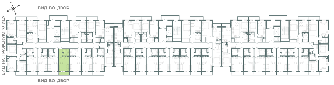20,8 м², квартира-студия 3 592 636 ₽ - изображение 53