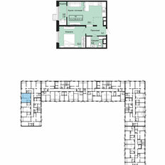 Квартира 41,5 м², 1-комнатная - изображение 2