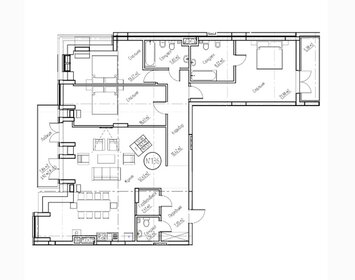 Квартира 151 м², 3-комнатная - изображение 1