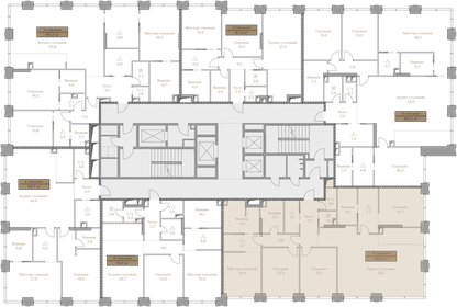 170 м², 4-комнатная квартира 250 000 000 ₽ - изображение 7