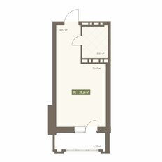 Квартира 26,2 м², студия - изображение 2