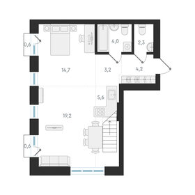 77,8 м², 2-комнатная квартира 11 600 000 ₽ - изображение 30
