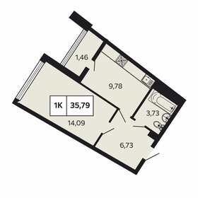 35,8 м², 1-комнатная квартира 11 452 800 ₽ - изображение 18