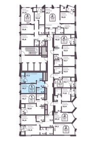 Квартира 41,6 м², 1-комнатная - изображение 2