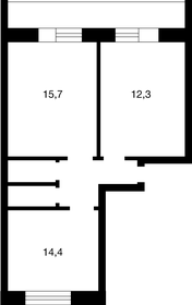 54,9 м², 2-комнатная квартира 8 333 000 ₽ - изображение 66