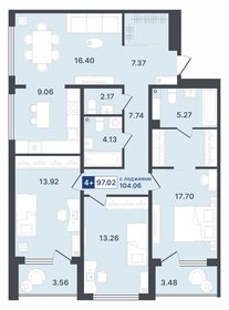 Купить трехкомнатную квартиру площадью 120 кв.м. в Саратове - изображение 36