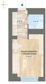 Квартира 27 м², студия - изображение 1