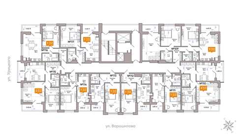 40,8 м², 3-комнатная квартира 2 000 000 ₽ - изображение 105