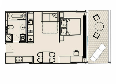 55,9 м², 1-комнатные апартаменты 69 875 000 ₽ - изображение 57