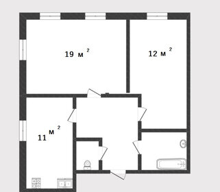 Квартира 54,3 м², 2-комнатная - изображение 1